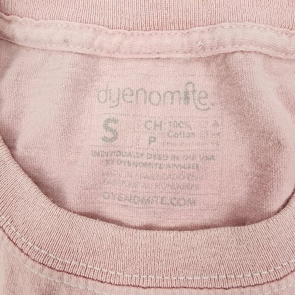 Women's Dyenomite MSU Junction Gypsy Umbra Dyed T-Shirt Small 100% Cotton Tee - Picture 3 of 3